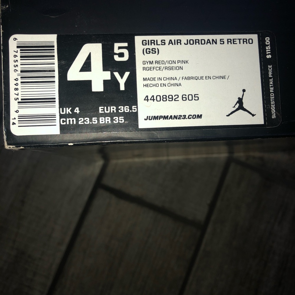 Jordan Valentine 5s